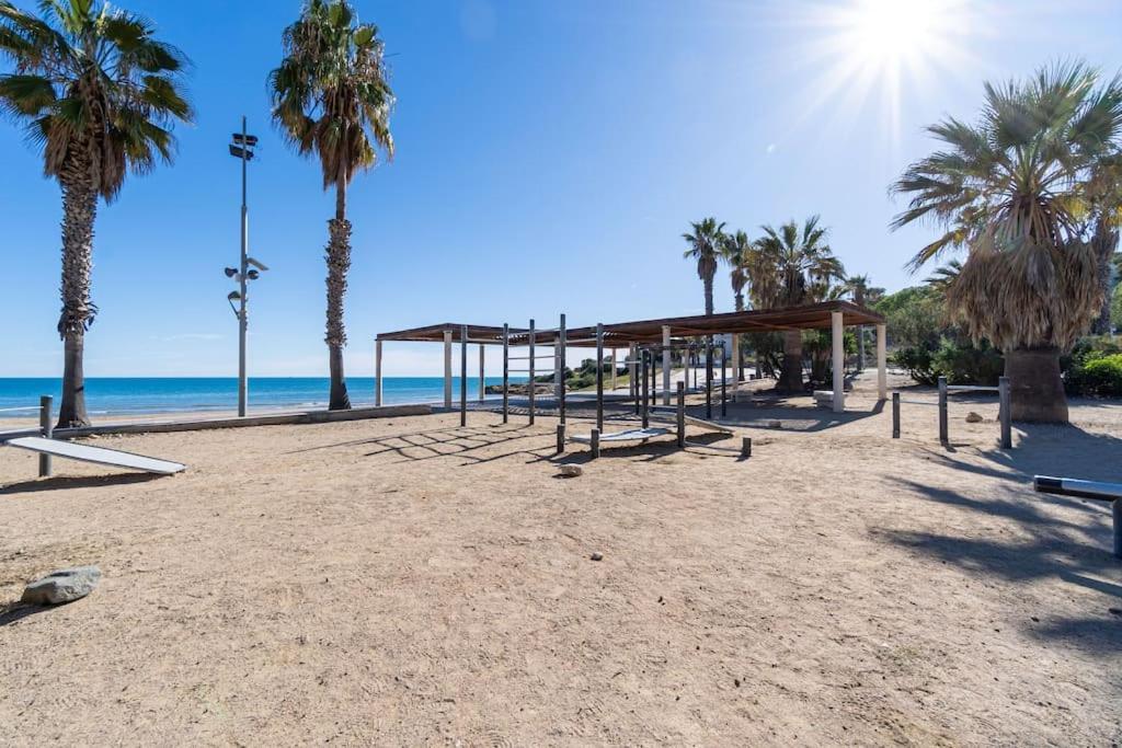 Privilegiado-Tarragona-50Mplaya-Wifi-Pool-Relax8 Exterior foto